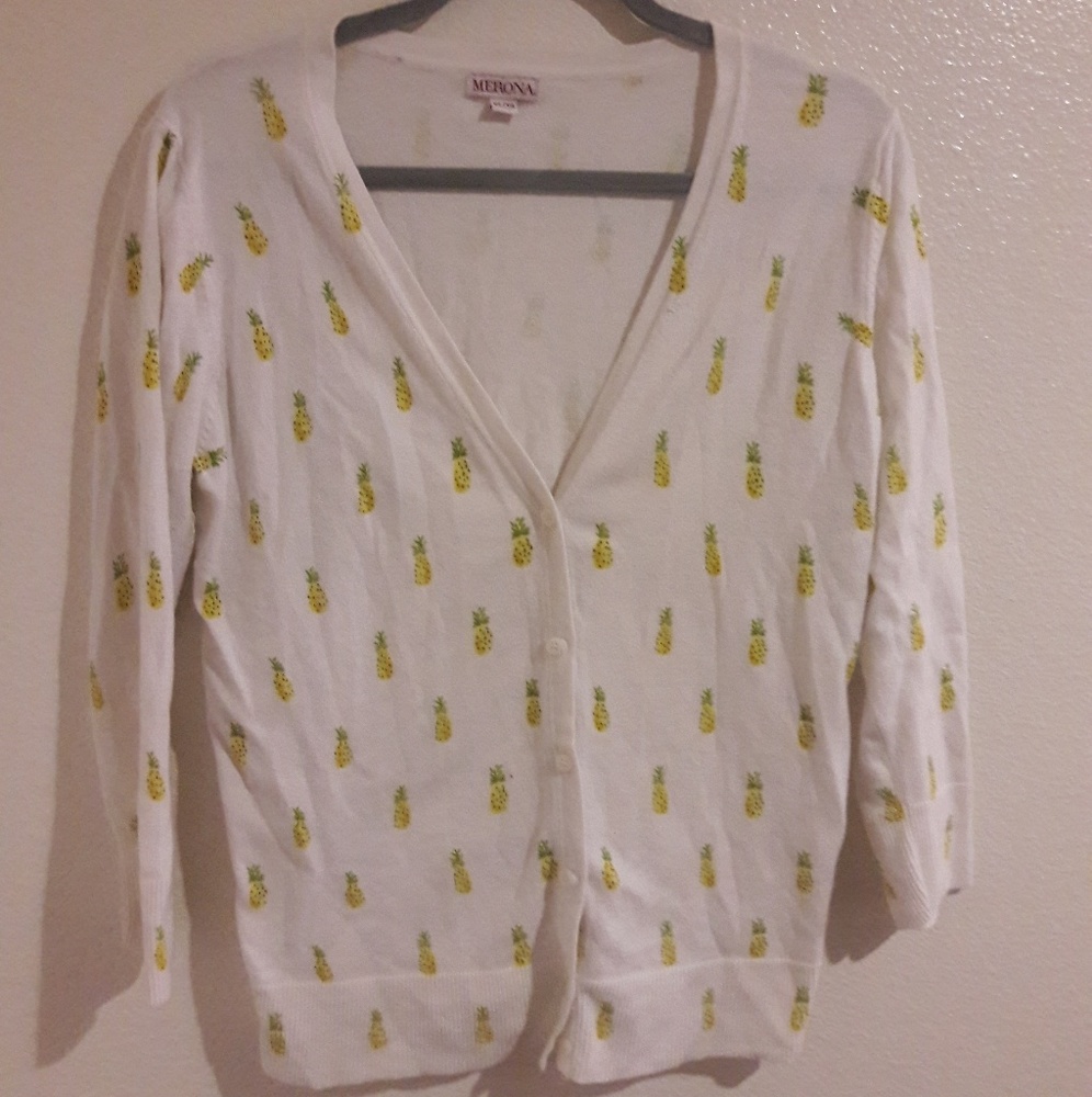 Pineapple Cardigan